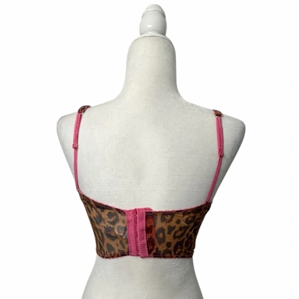 Urban Outfitters Out From Under Leopard Print Bralette